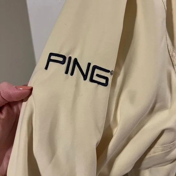 Vintage PING Sunny Delight Golf Windbreaker, Mens Size XL - Picture 2 of 7